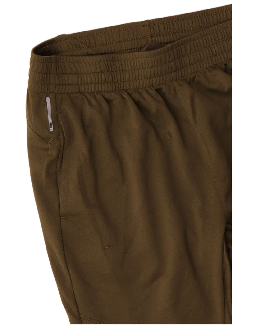 PUMA Herren-Bermuda-Sportshorts, groß, Khaki, Polyester