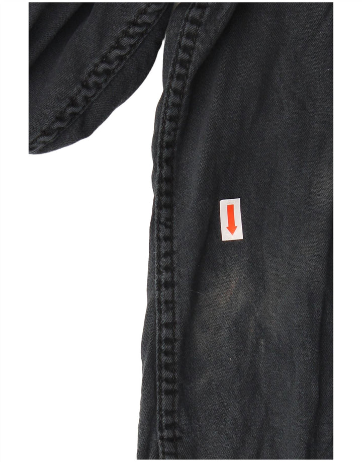 LEVI'S Herren-Jeanshemd XL aus schwarzer Baumwolle