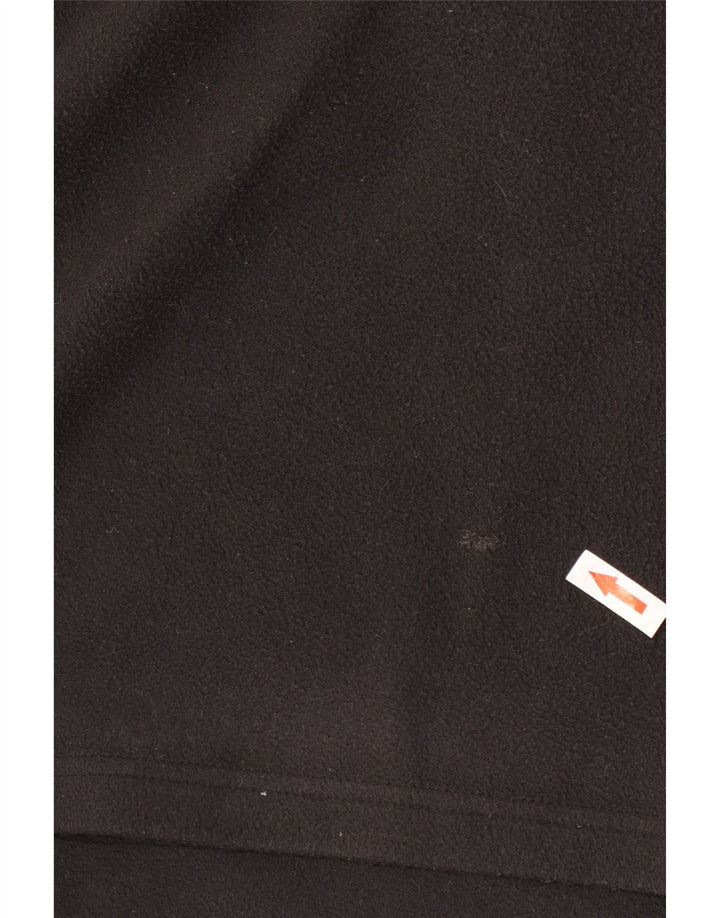 BERGHAUS Herren-Fleecepullover mit Reißverschluss am Hals, mittelgraues Farbblock-Polyester
