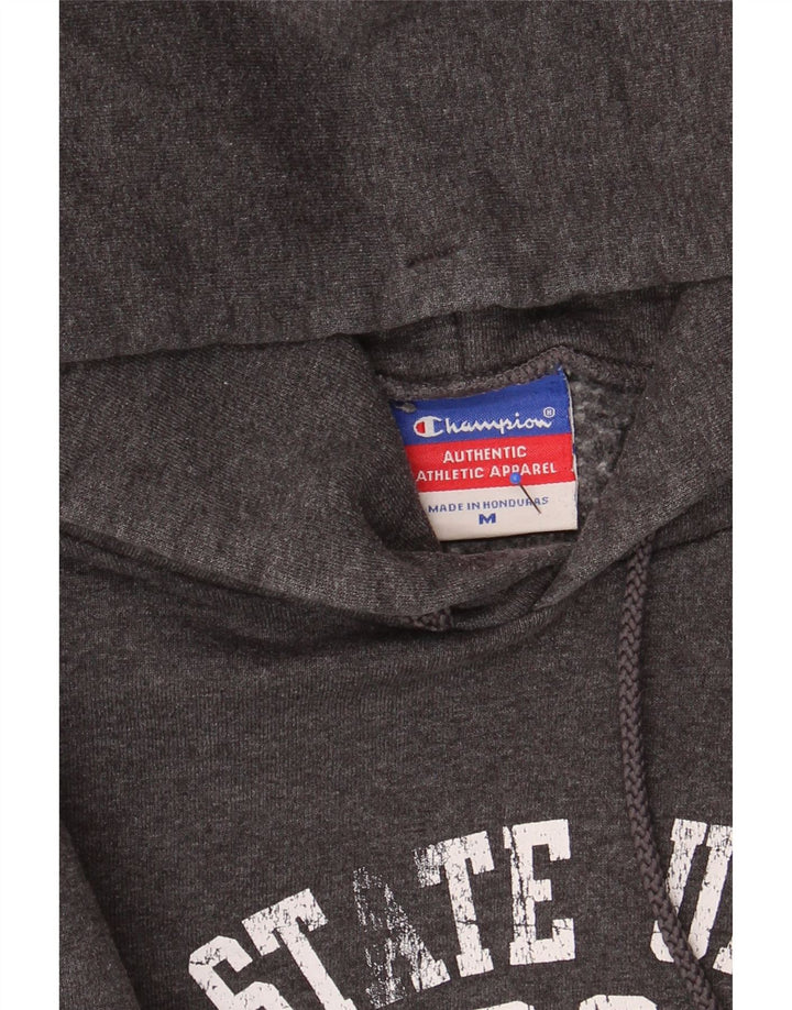 CHAMPION Mens Weber State University Wildcats Hoodie Jumper Medium Grey Vintage Champion and Second-Hand Champion from Messina Hembry 