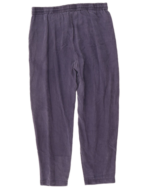 Marks & Spencer Damen-Freizeithose mit lockerer Passform, UK 18, XL W36 L28, Marineblau