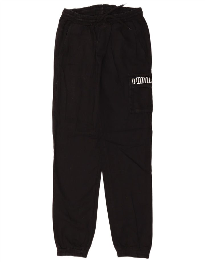 Puma Herren Cargo Graphic Trainingshose Jogger Mittelschwarze Baumwolle