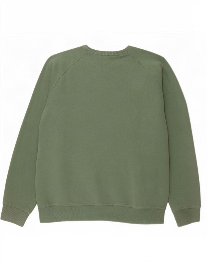 Timberland Herren Grafik-Sweatshirt-Pullover, groß, grüne Baumwolle