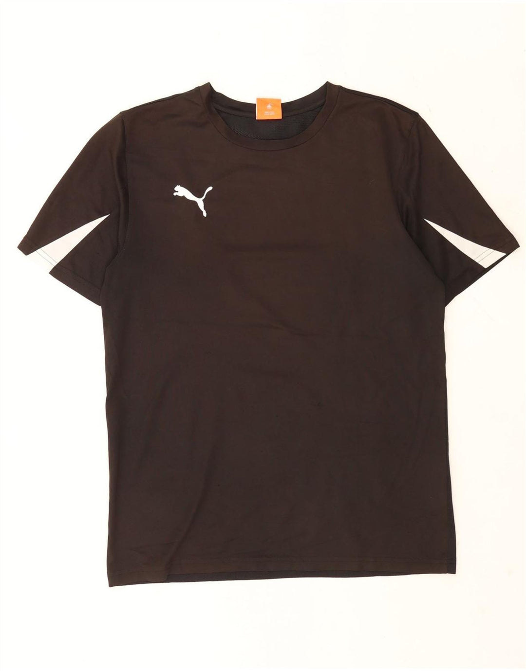 Puma Herren T-Shirt Top Medium Schwarz Colourblock