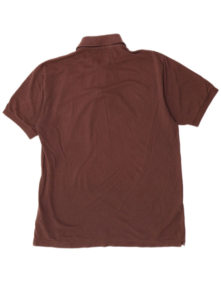 Kappa Herren-Poloshirt, große braune Baumwolle