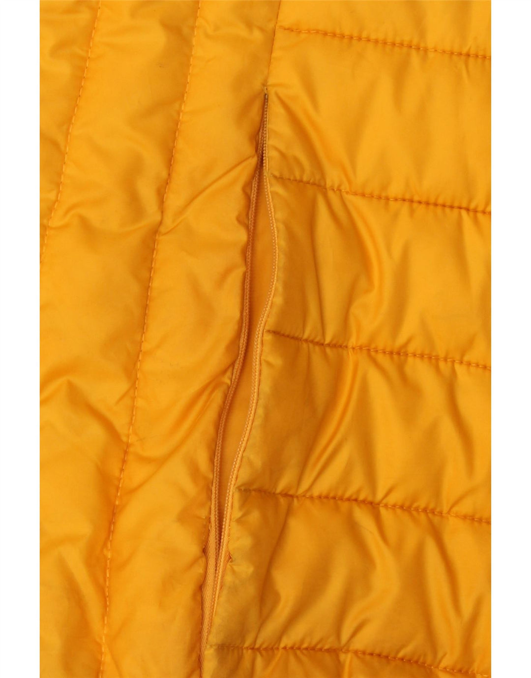 ELLESSE Womens Hooded Padded Jacket UK 10 Small Yellow Polyester Vintage Ellesse and Second-Hand Ellesse from Messina Hembry 