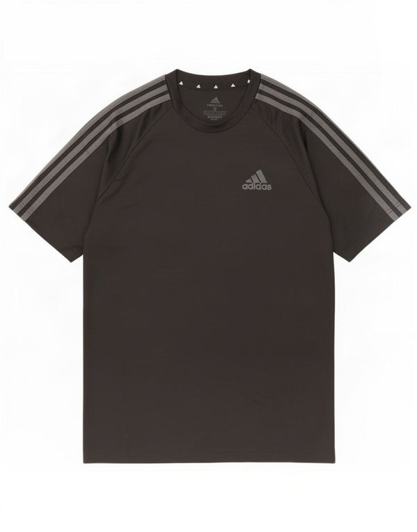 Adidas Herren Aeroready T-Shirt Top Small Schwarz Polyester