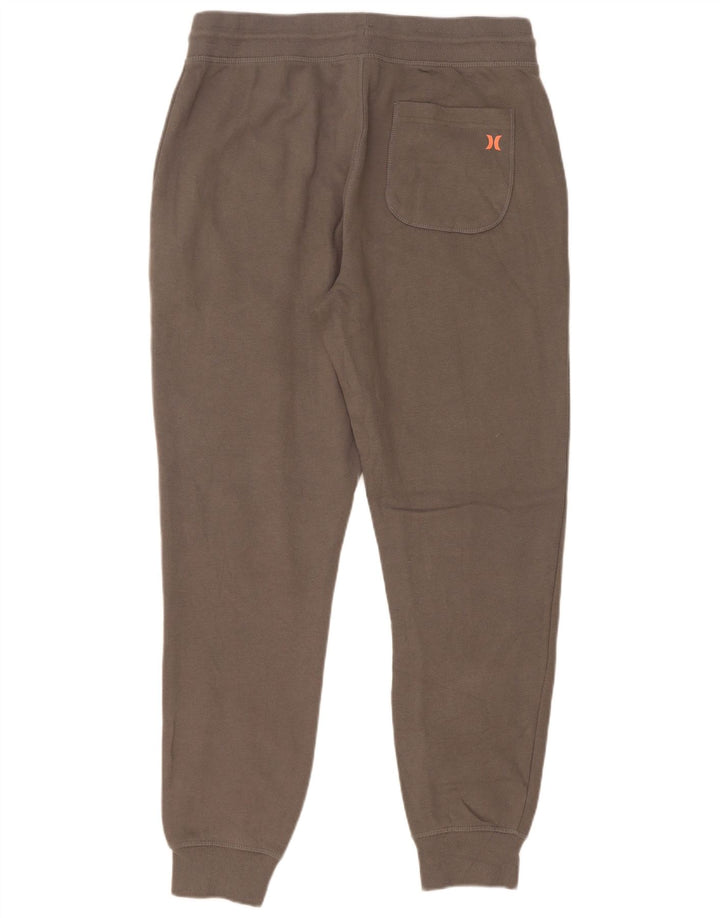 Hurley Herren-Trainingshose, Jogginghose, mittelgraue Baumwolle
