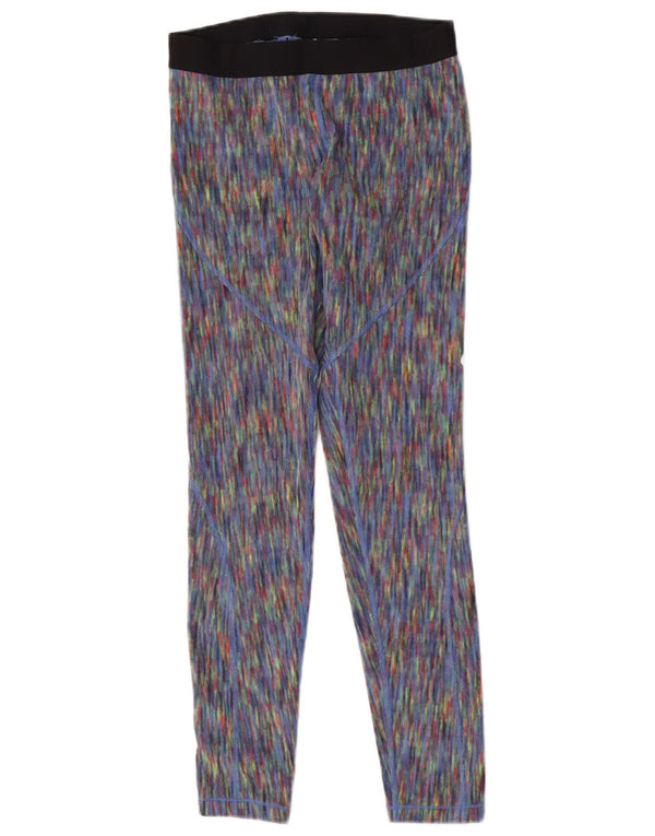 Nike Damen Leggings UK 12 Medium Mehrfarbiges Polyester