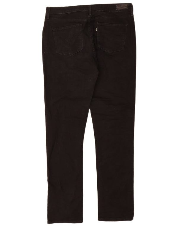 Levi's Damen Demi Curve Classic Rise Slim Jeans W31 L32 Schwarze Baumwolle