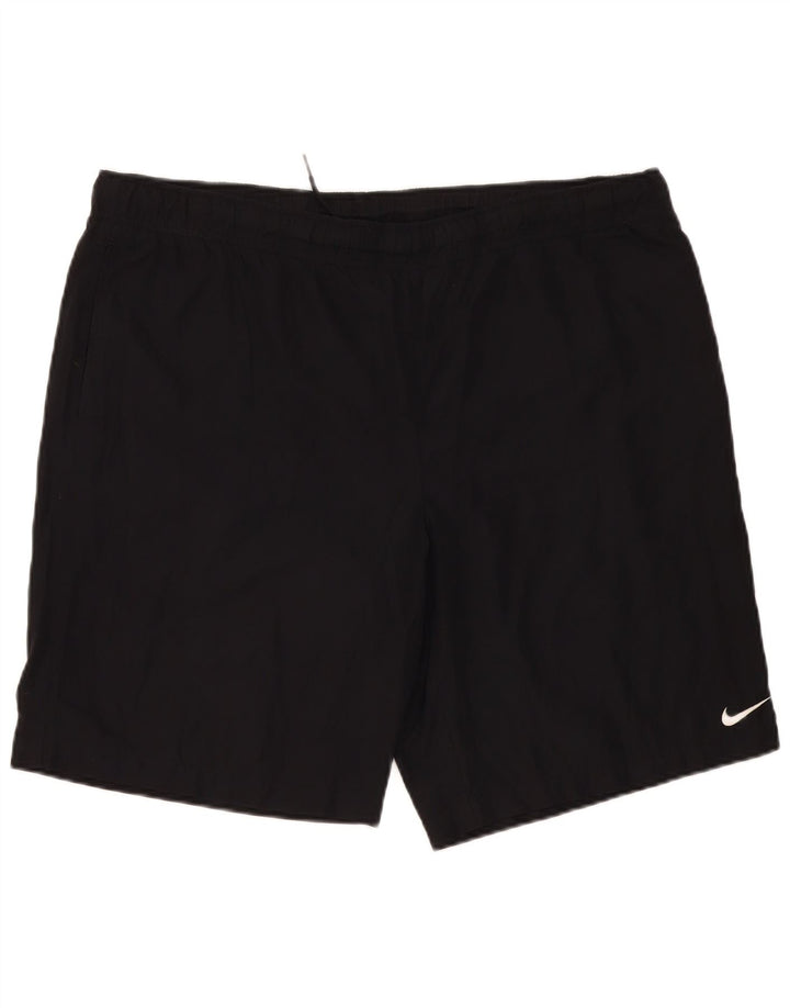 Nike Herren Sportshorts XL Schwarz Polyester