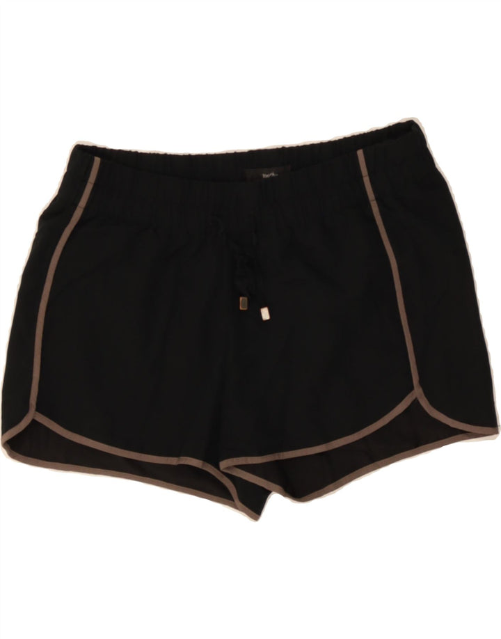 MOSSIMO Womens Sport Shorts UK 14 Medium Black Polyester Vintage Mossimo and Second-Hand Mossimo from Messina Hembry 