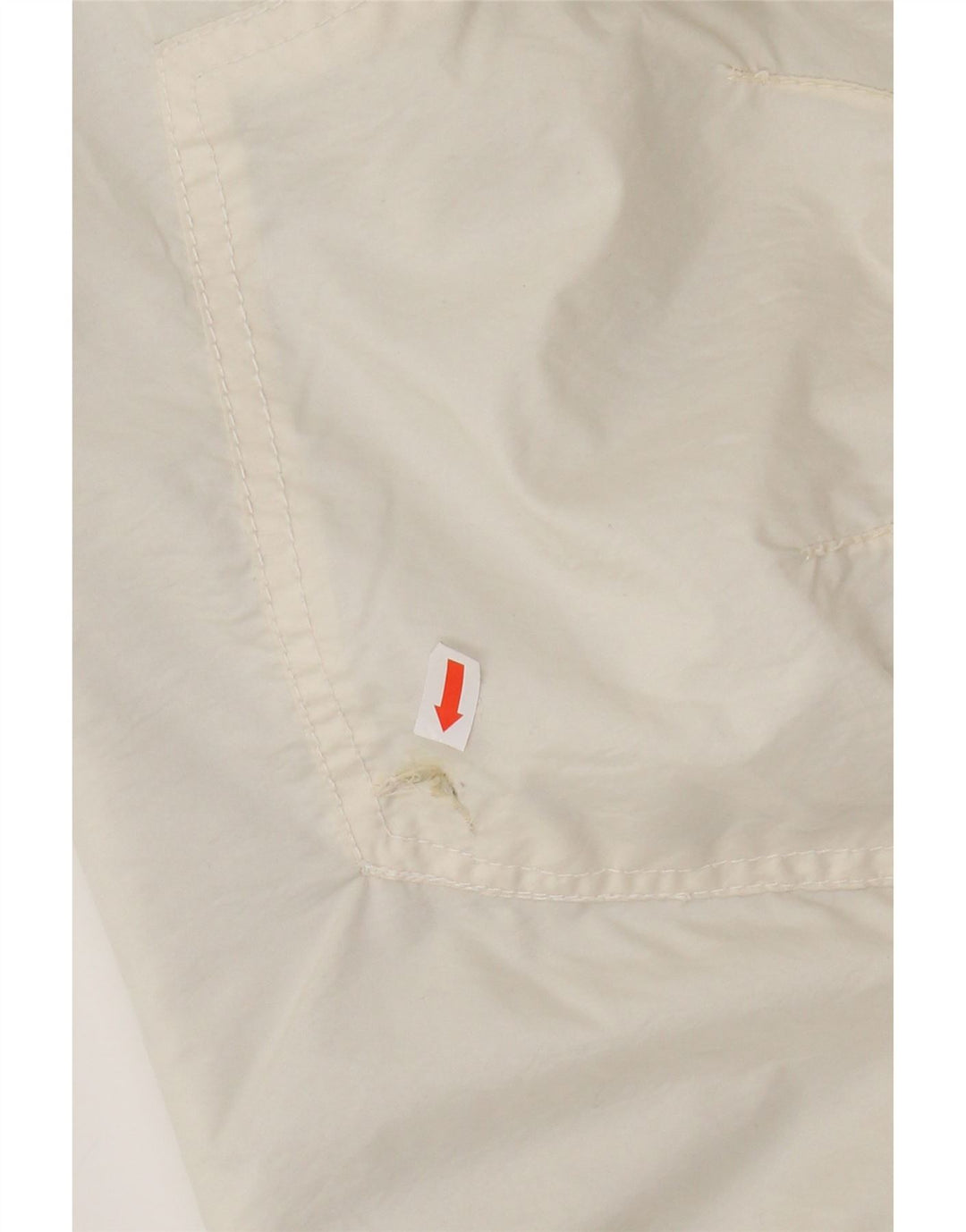 KILLTEC Womens Graphic Hooded Windbreaker Jacket UK 32 XS White Polyester Vintage Killtec and Second-Hand Killtec from Messina Hembry 