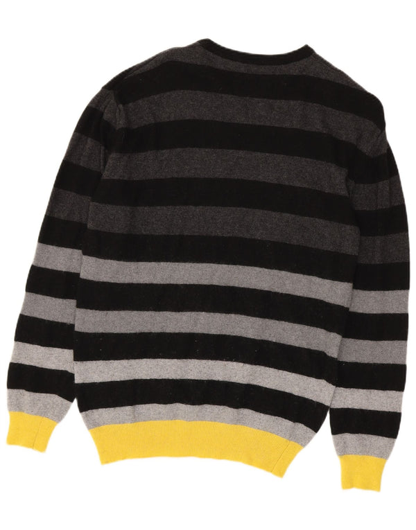 U.S. Polo Assn. Herren-Pullover mit Rundhalsausschnitt, Größe 2XL, mehrfarbig gestreift