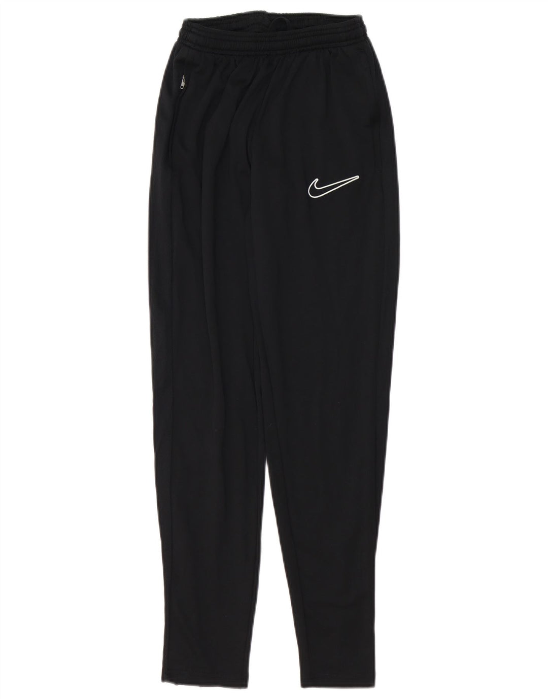 Nike Damen Dri Fit Trainingshose UK 10 Small Schwarz Polyester