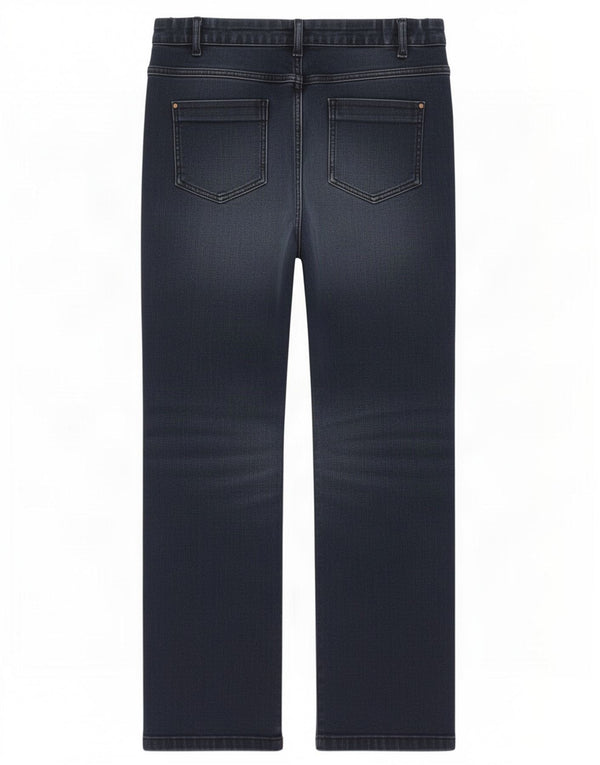 Marks & Spencer Damen Classic Straight Jeans UK 12 Medium W30 L27 Blau