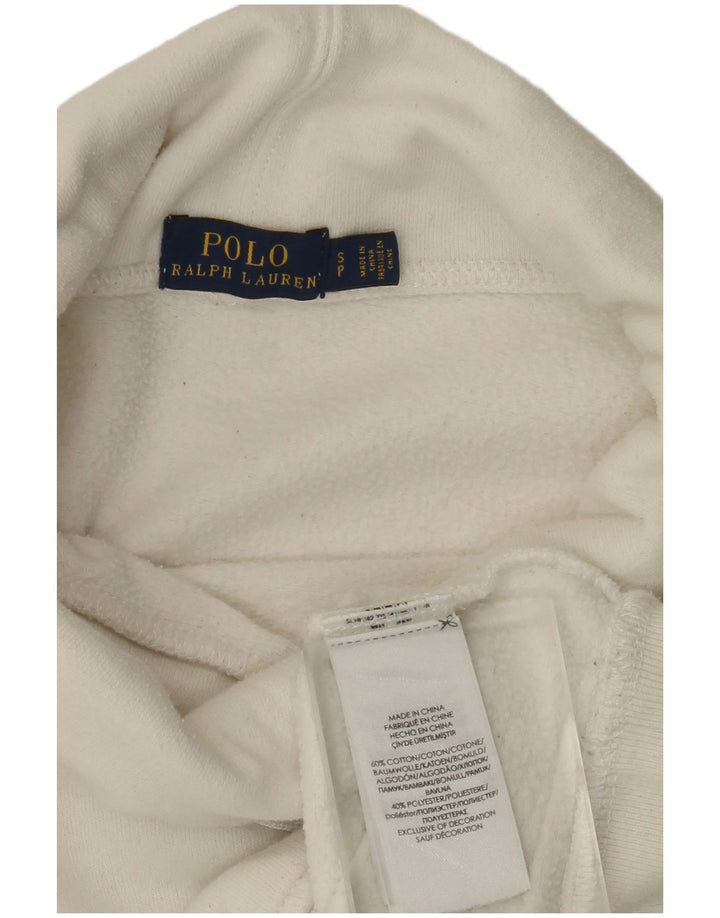 POLO RALPH LAUREN Damen-Sweatshirt in Übergröße, Gr. 10, Größe S, Weiß