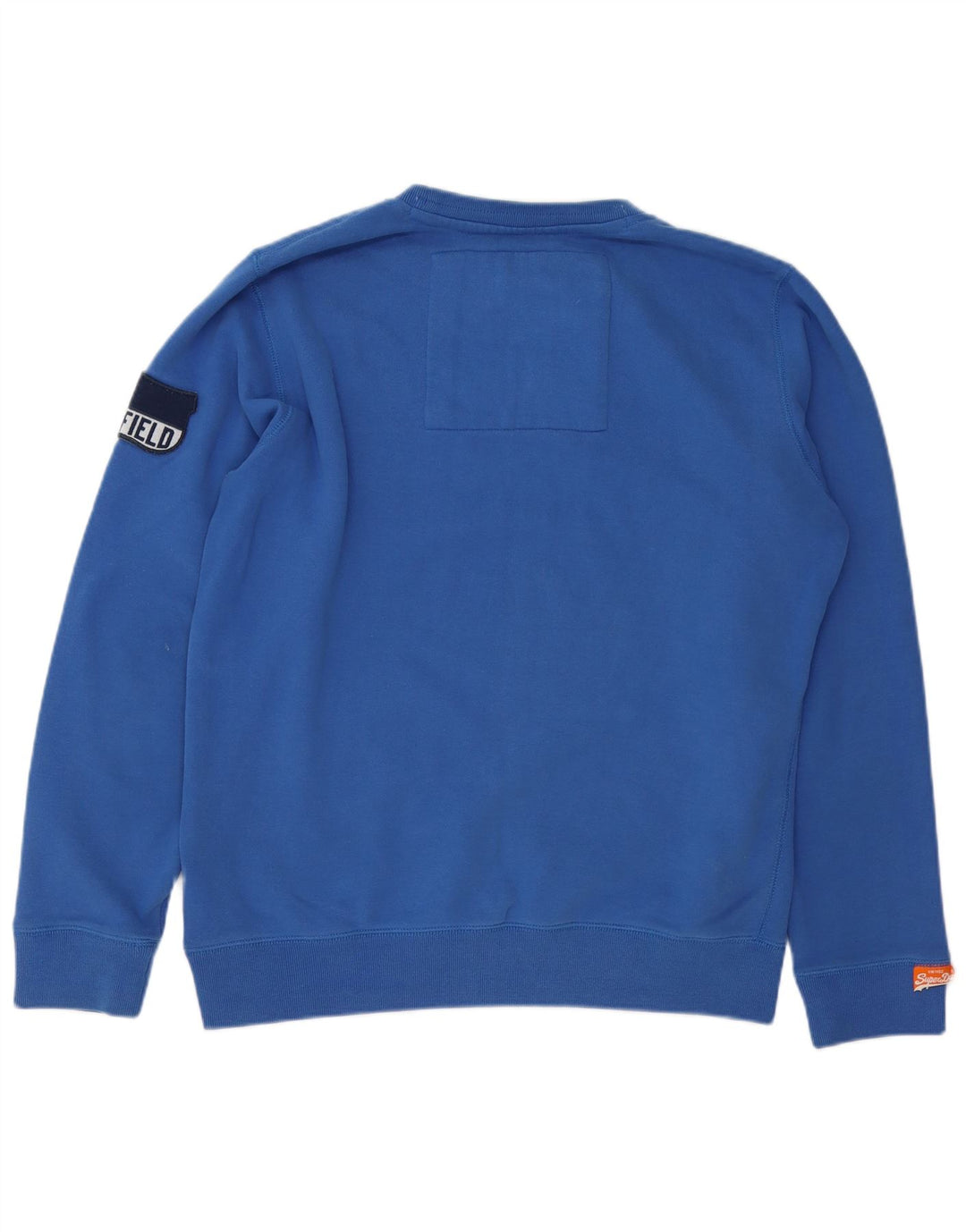 Superdry Herren Grafik-Sweatshirtpullover 2XL Blau Baumwolle