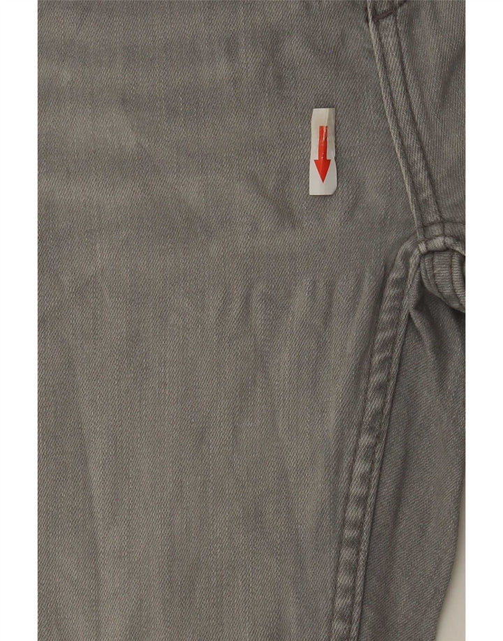 Zara Damen Slim Jeans EU 40 Medium W30 L27 Graue Baumwolle
