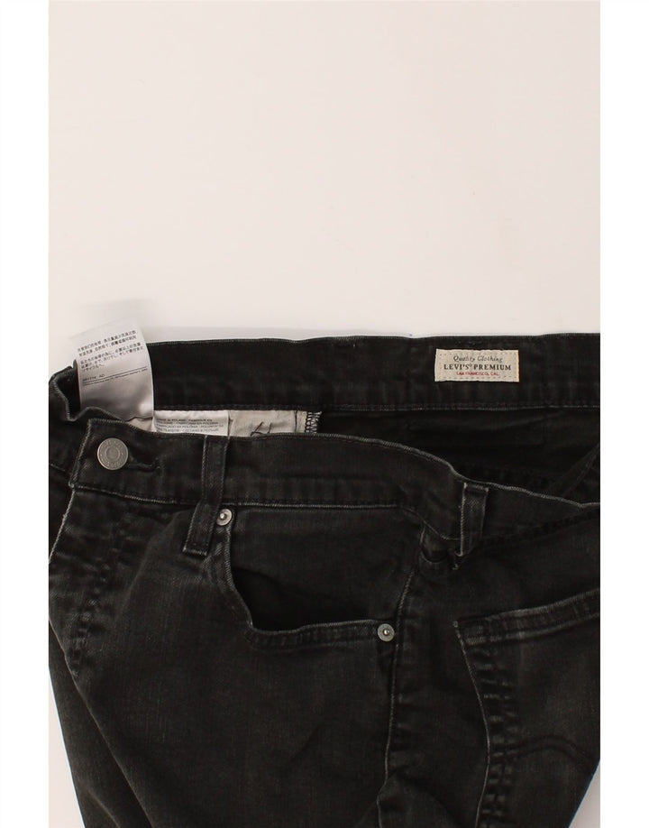 LEVI'S Mens Straight Jeans W31 L30 Black Cotton Vintage Levi's and Second-Hand Levi's from Messina Hembry 