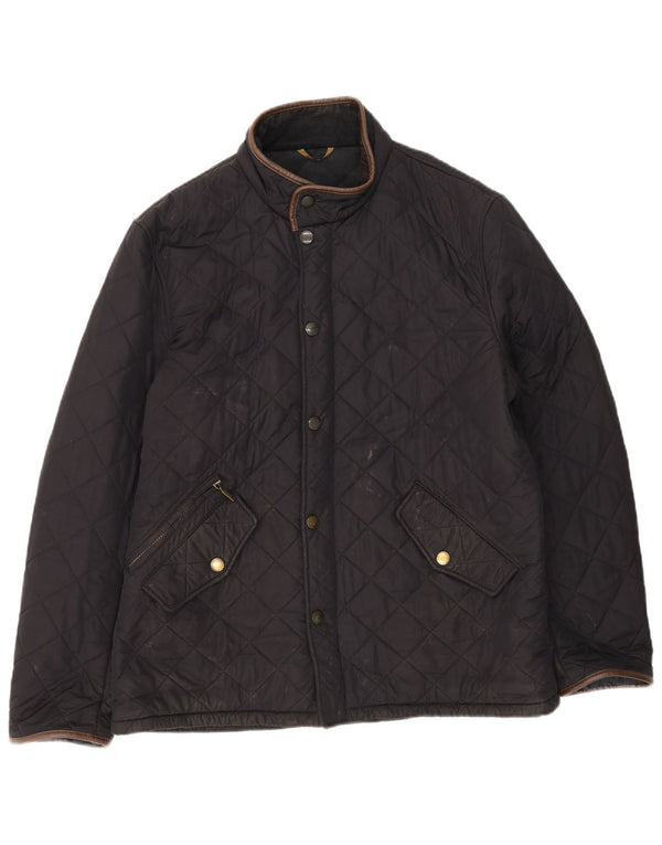Barbour Herren Steppjacke UK 42 XL Marineblau