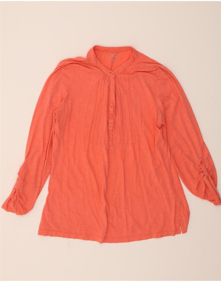 L.L.BEAN Womens Long Sleeve Blouse Top UK 14 Medium Pink Vintage L.L.Bean and Second-Hand L.L.Bean from Messina Hembry 