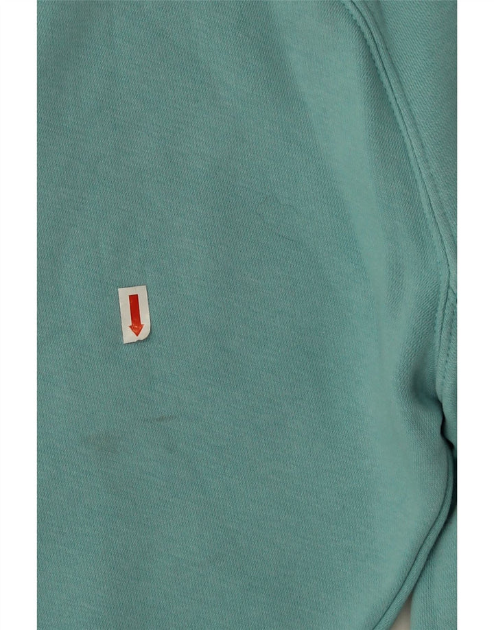 Nike Herren Sweatshirt Pullover Small Türkis Baumwolle