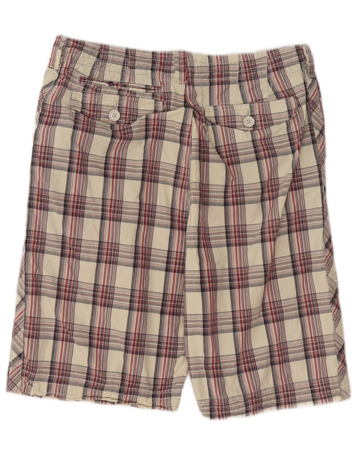 Ted Baker Herren-Chino-Shorts, W32, mittelgroß, mehrfarbig, kariert, Baumwolle