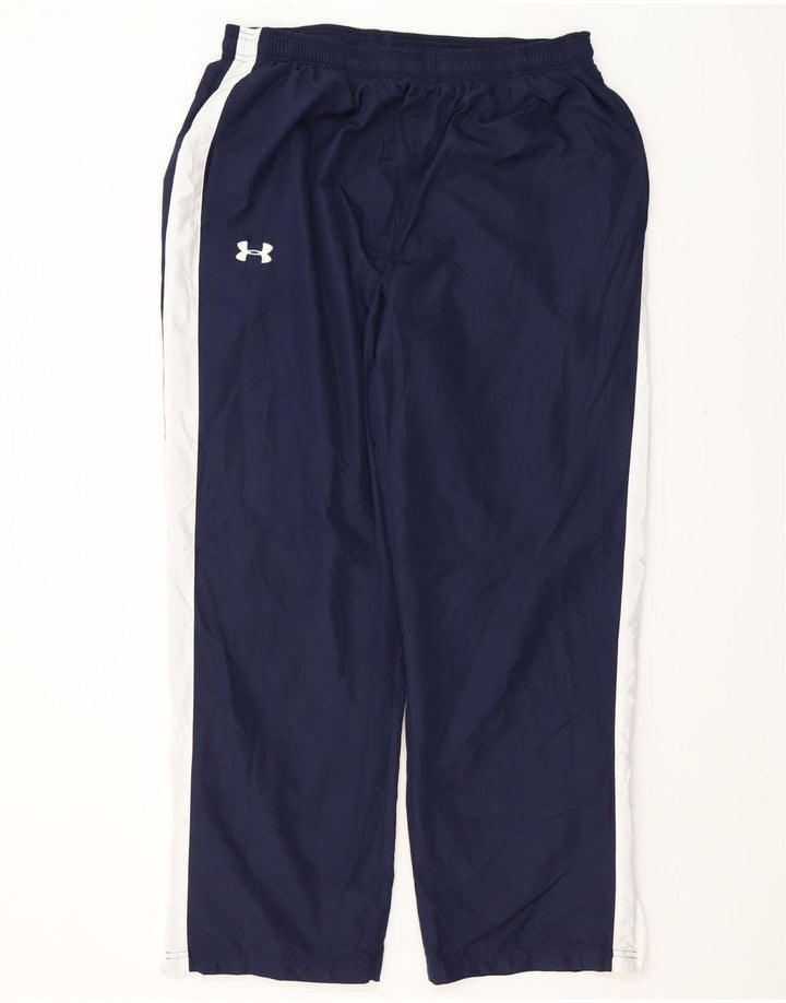 Under Armour Herren-Trainingshose XL, Marineblau, Colourblock-Polyester
