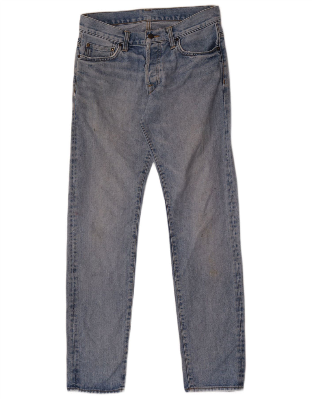 Carhartt Herren Slim Jeans W29 L32 Blaue Baumwolle