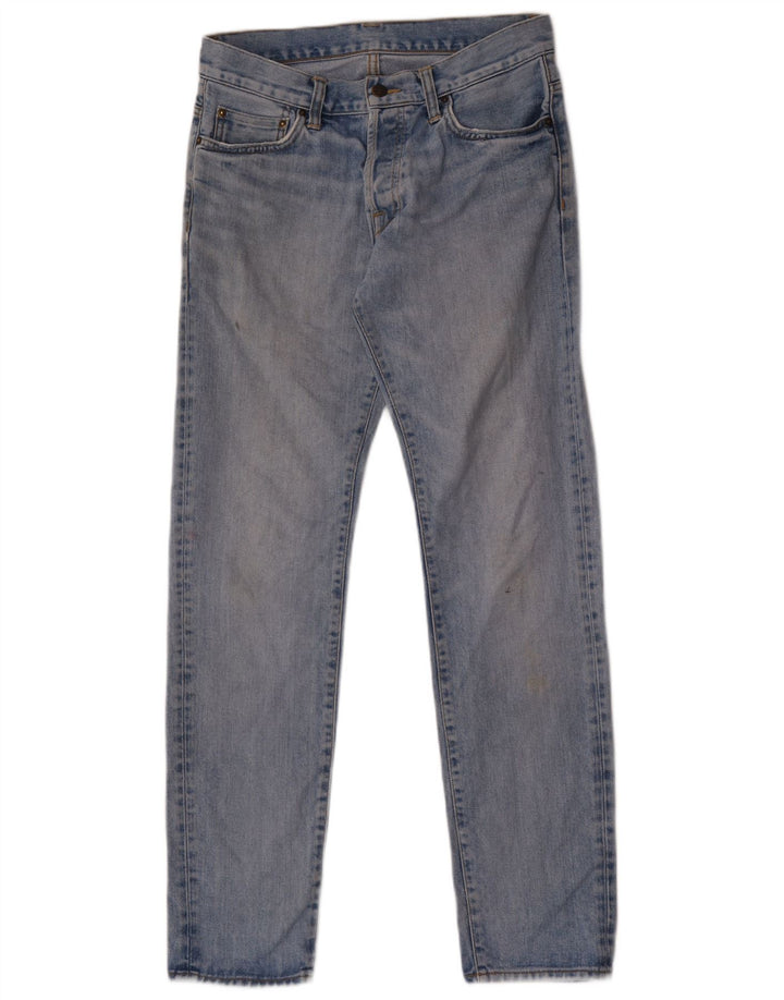 Carhartt Herren Slim Jeans W29 L32 Blaue Baumwolle