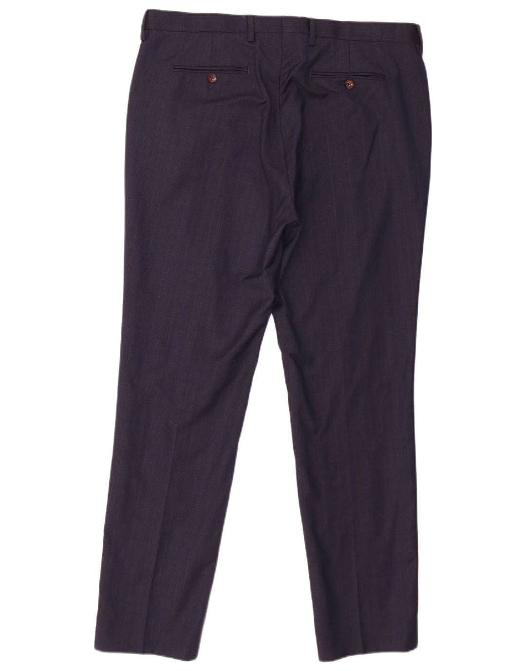 Ted Baker Slim-Anzughose für Herren, W36, L31, marineblaue Wolle