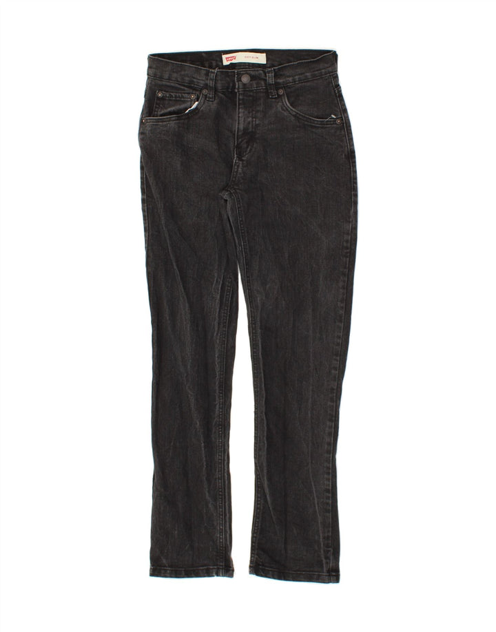 LEVI'S Boys 511 Slim Jeans 15-16 Years W28 L28 Black Cotton Vintage Levi's and Second-Hand Levi's from Messina Hembry 