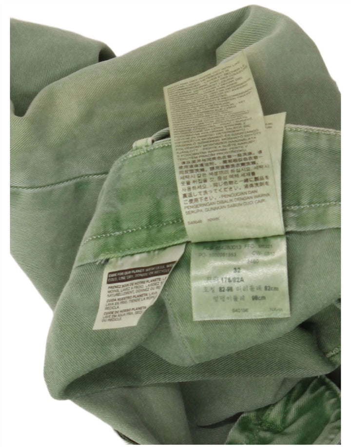 Levi's Herren Chinoshorts W32 mittelgrüne Baumwolle