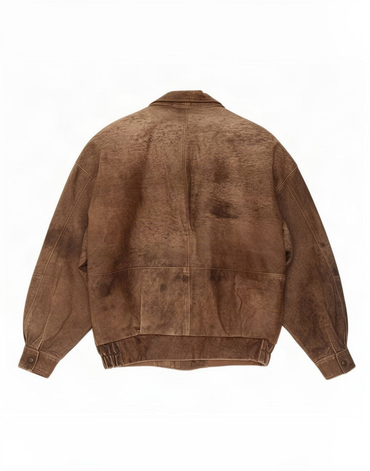 Vintage Herren Lederjacke UK 42 XL Braun