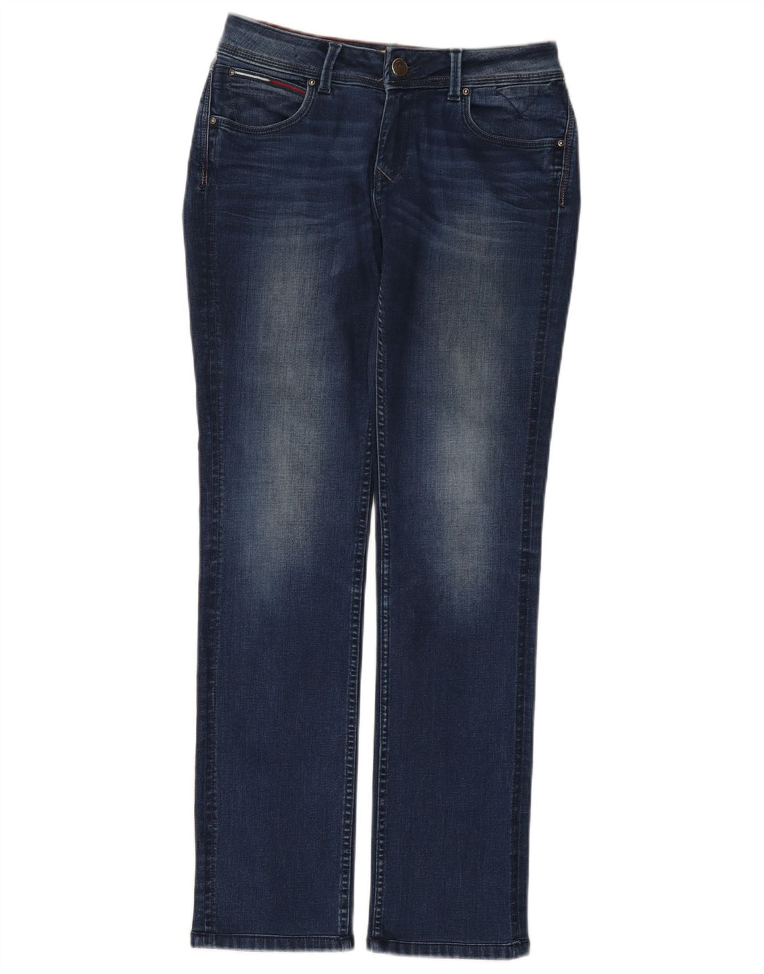 Tommy Hilfiger Damen Slim Jeans W28 L32 Blau
