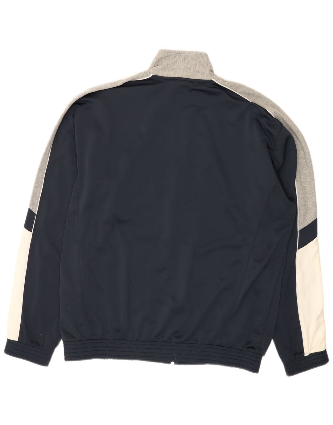 Champion Herren-Trainingsanzugoberteil, XL, Marineblau, Farbblock-Polyester