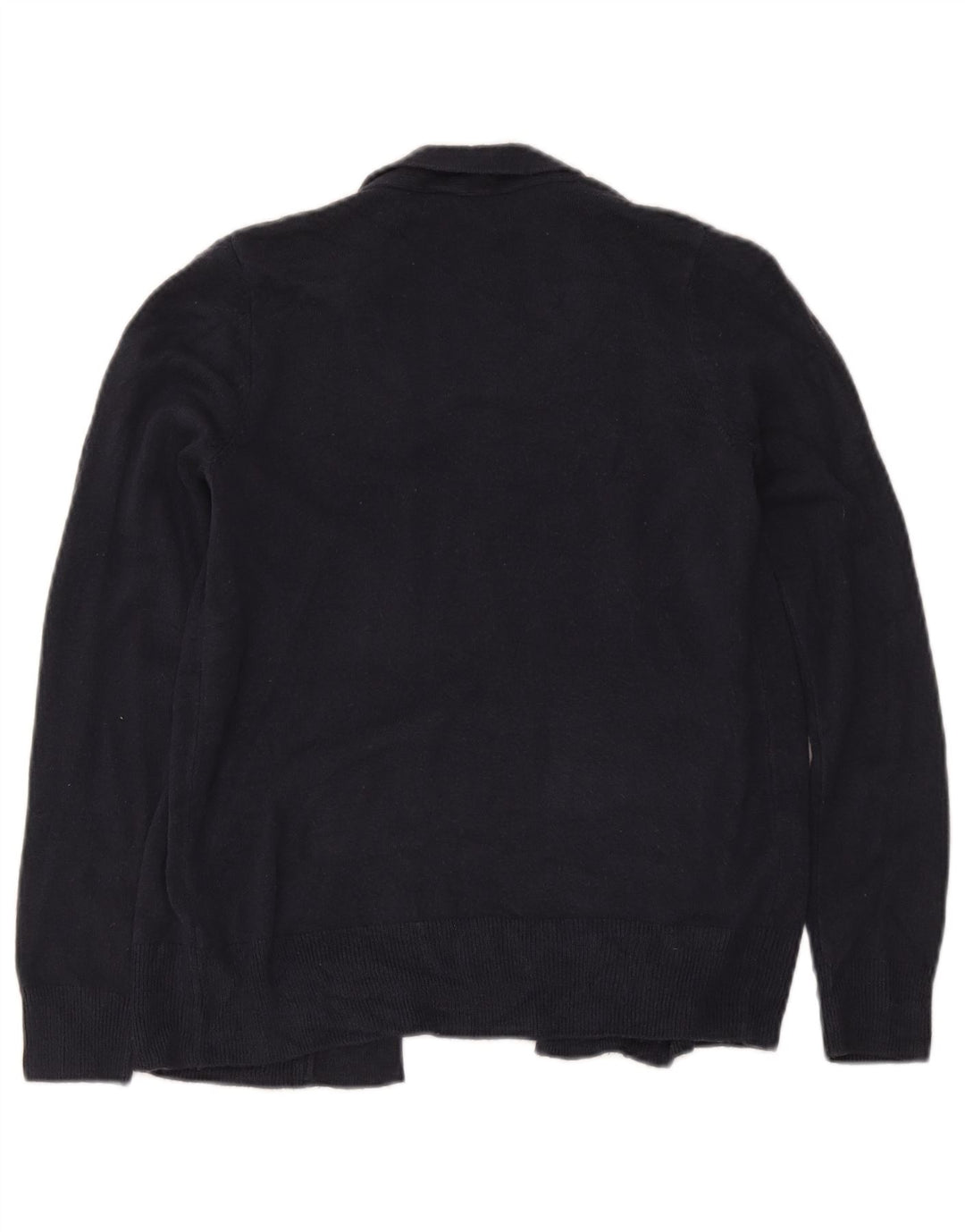Marks & Spencer Damen-Strickjacke, offen, klein, Marineblau, Acryl
