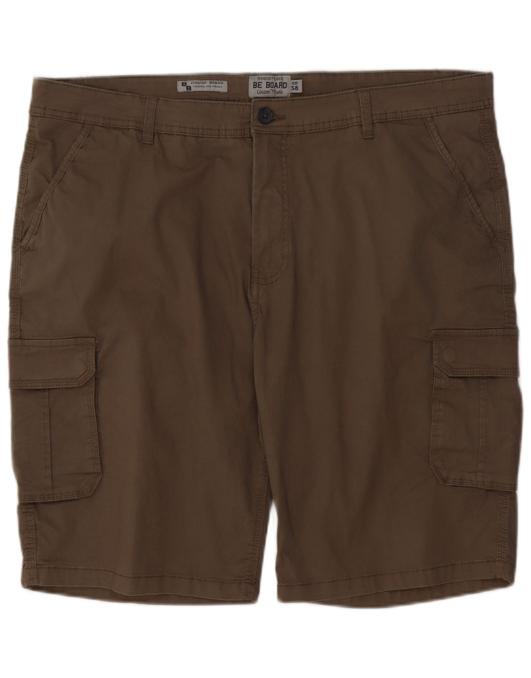 Vintage Herren Cargo Shorts W40 XL Braune Baumwolle