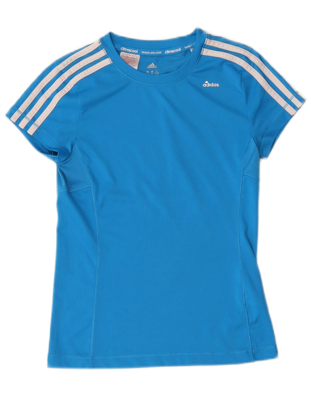 Adidas Jungen Climacool T-Shirt Top 11-12 Jahre Blau Polyester