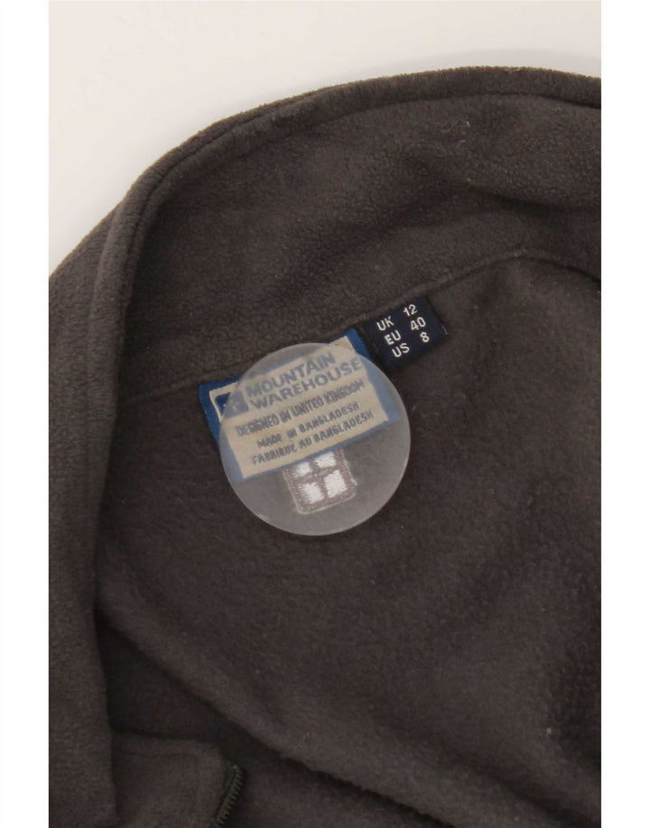 Mountain Warehouse Fleecejacke für Damen, UK 12, Mittelgrau