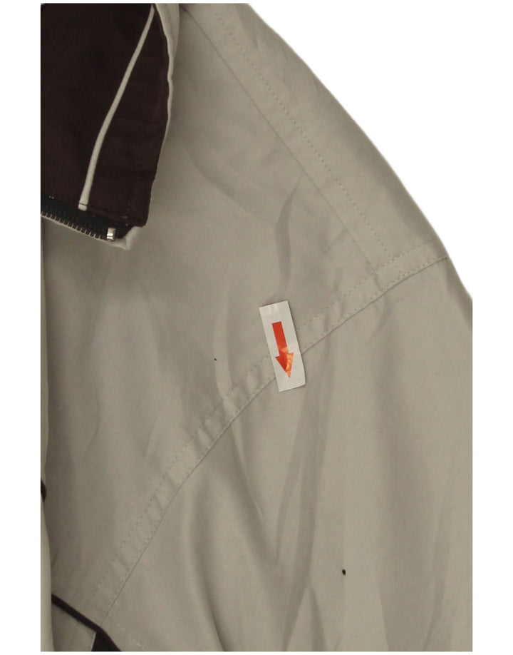 Champion Herren-Trainingsanzugoberteil, große graue Farbblockjacke
