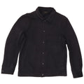 Cos Herren-Utility-Jacke UK 36 Small Marineblaue Baumwolle