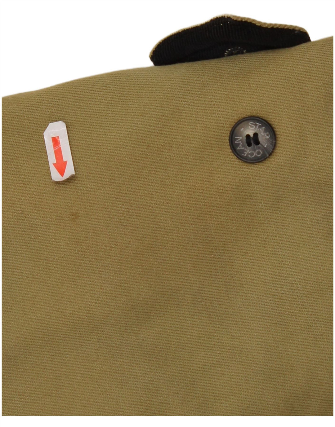 Ocean Star Womens Loose Fit Windjacke IT 48 Medium Khaki