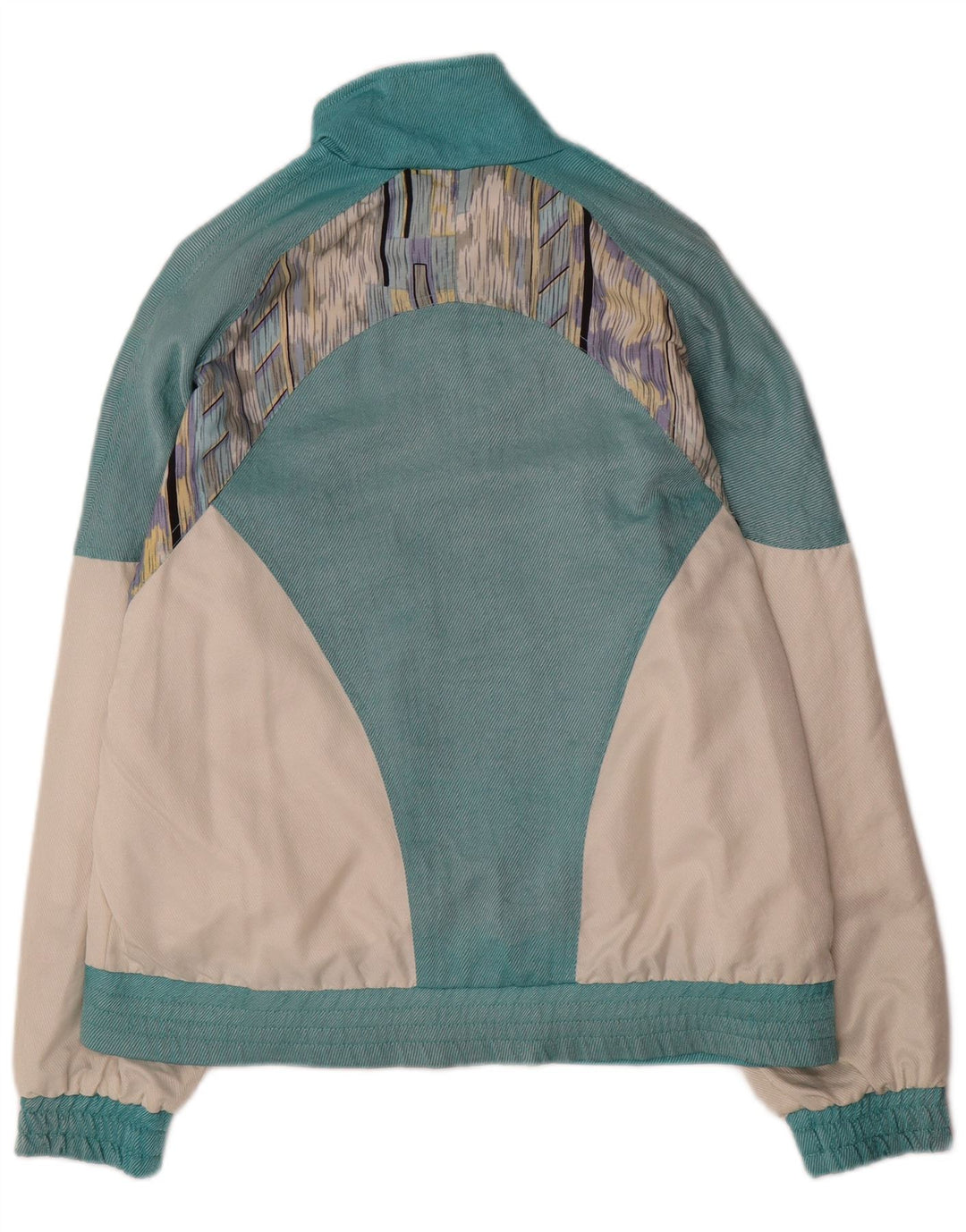 Madison Damen-Trainingsanzug-Oberjacke, EU 40, Mittelweiß, Farbblock