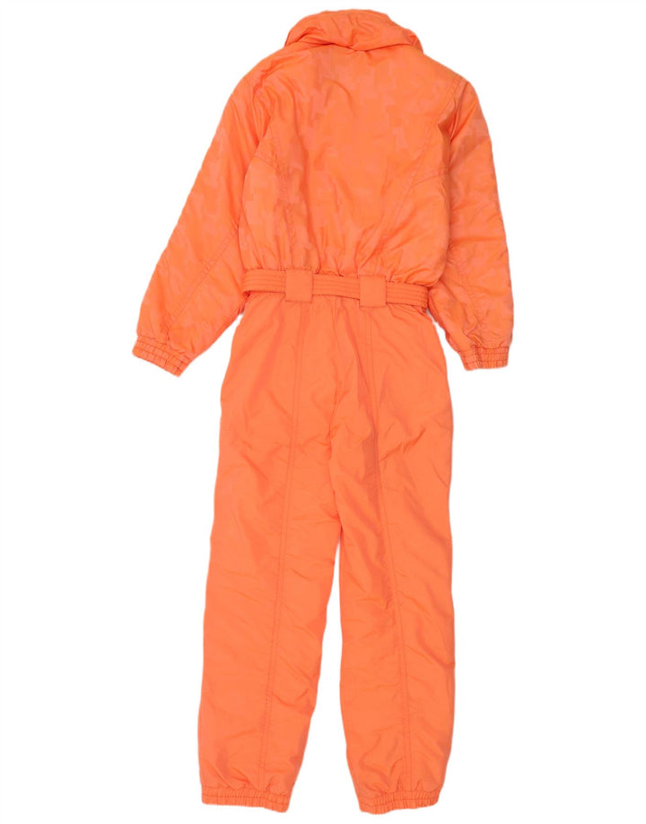 Fila Damen-Skioverall mit Kapuze, UK 12, Mittelorange