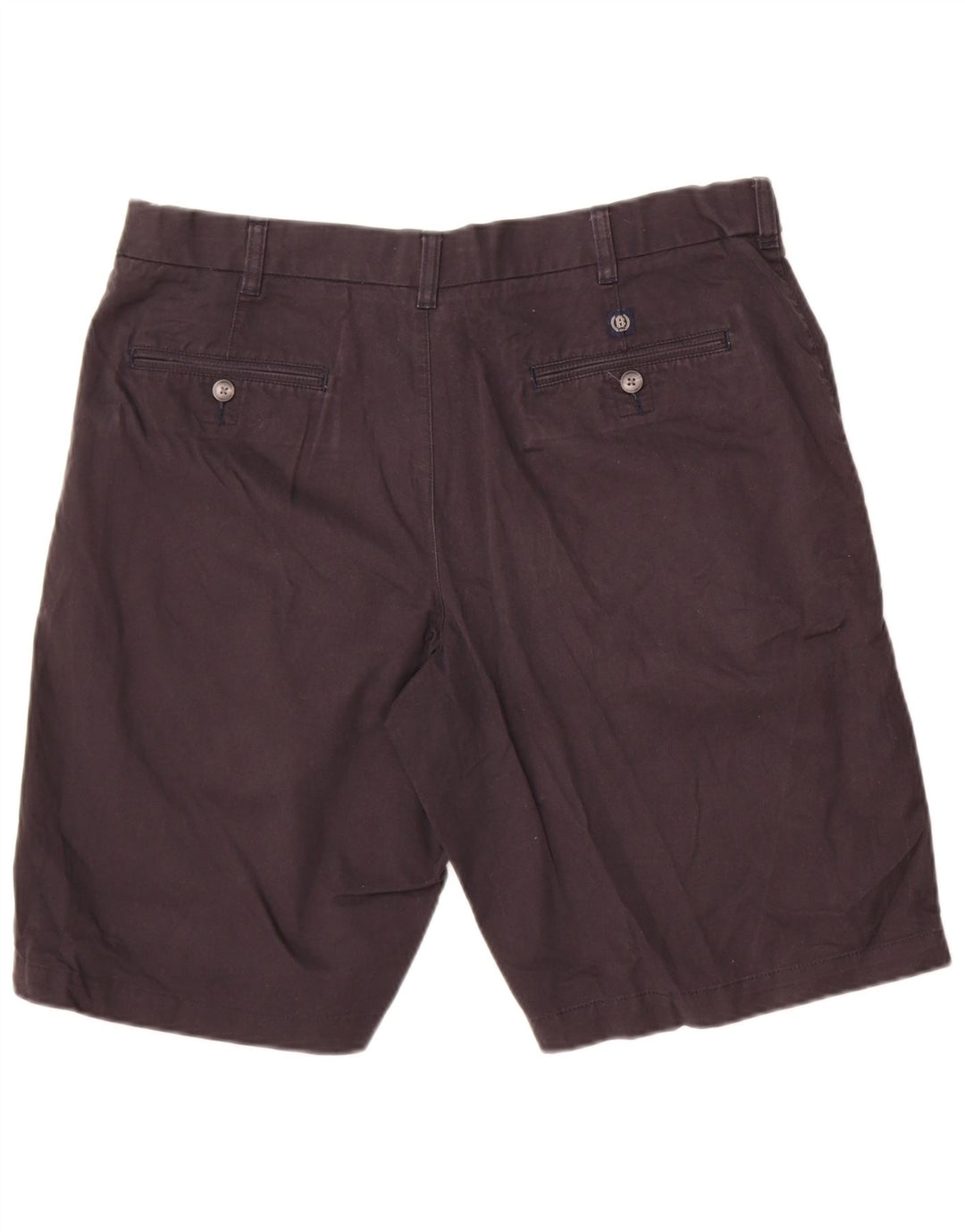 Marks & Spencer Herren Blue Harbor Chino Shorts W36 Große marineblaue Baumwolle