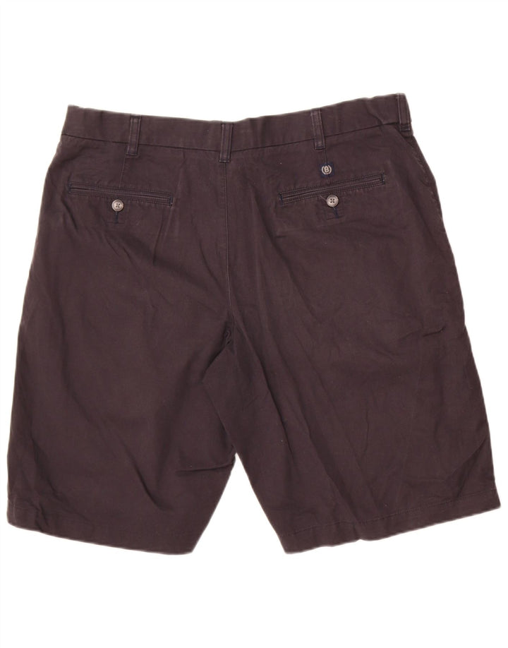 Marks & Spencer Herren Blue Harbor Chino Shorts W36 Große marineblaue Baumwolle