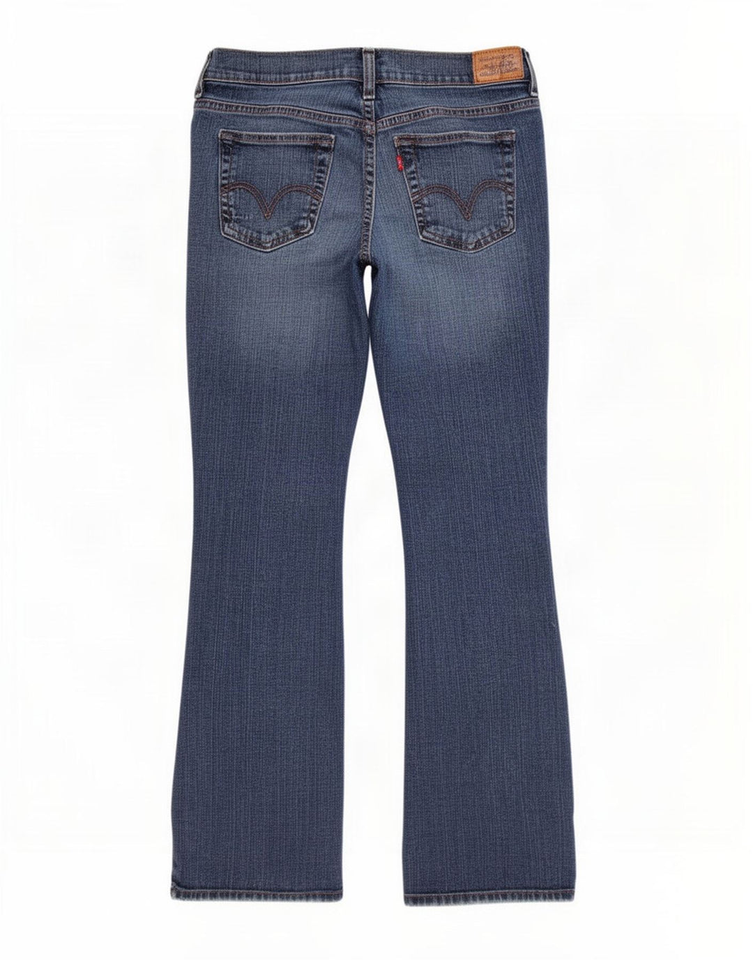 Levi's Damen 515 Bootcut Jeans US 8 Medium W30 L31 Blaue Baumwolle