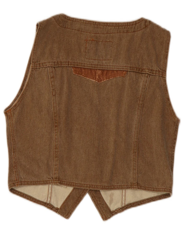Fordocks Damen Jeansweste UK 10 Small Brown